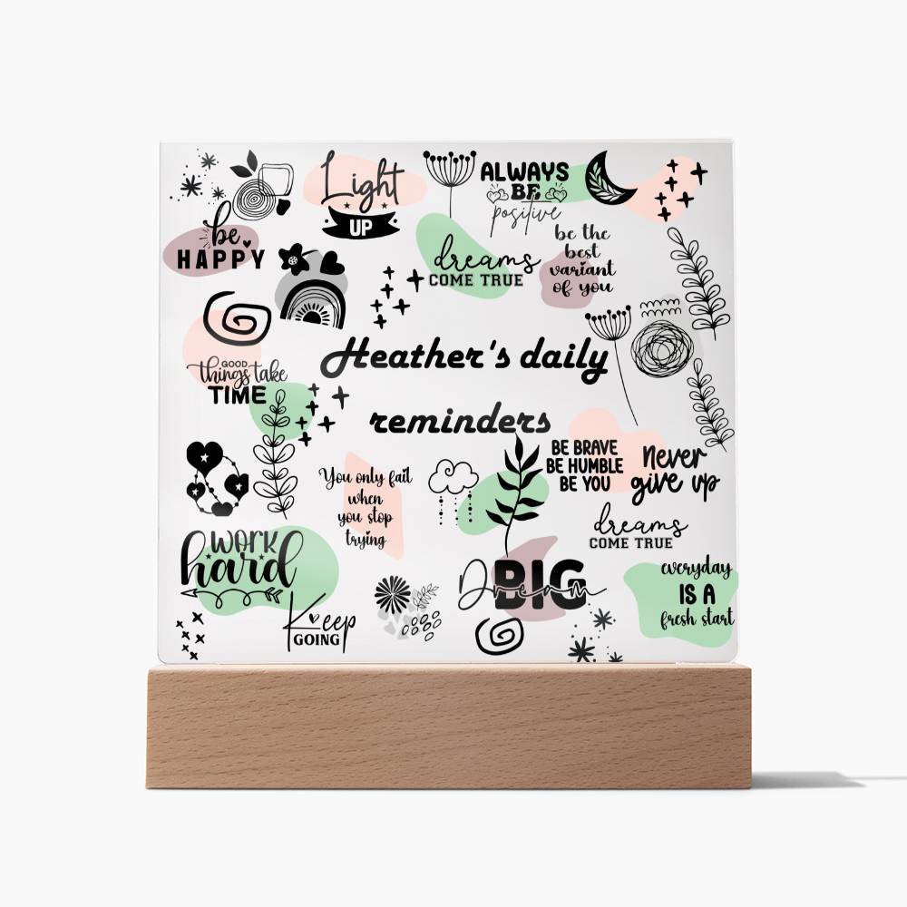 Motivation Plaque 5