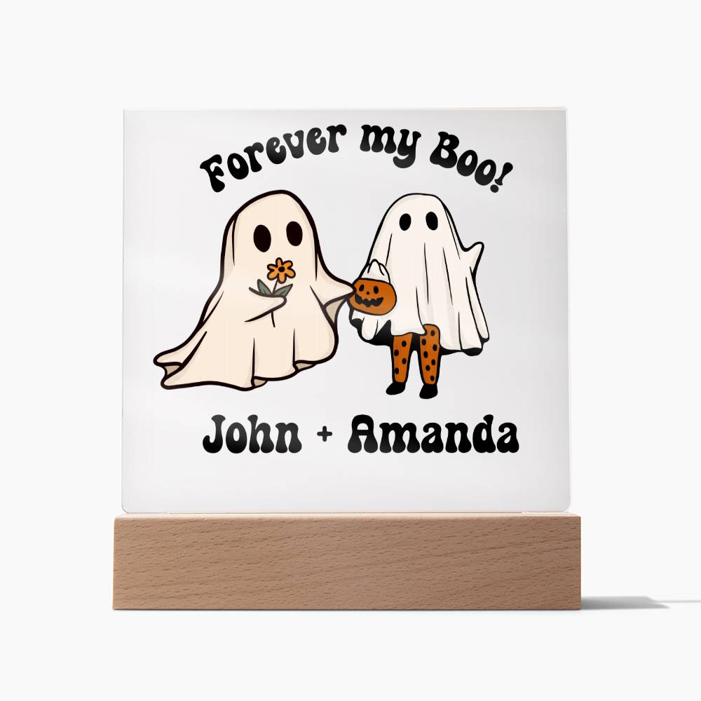 Halloween Personalized Decoration 3 - Acrylic Square Plaque