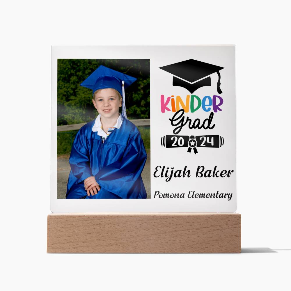 Custom Graduation Gift - Acrylic Square Plaque 4