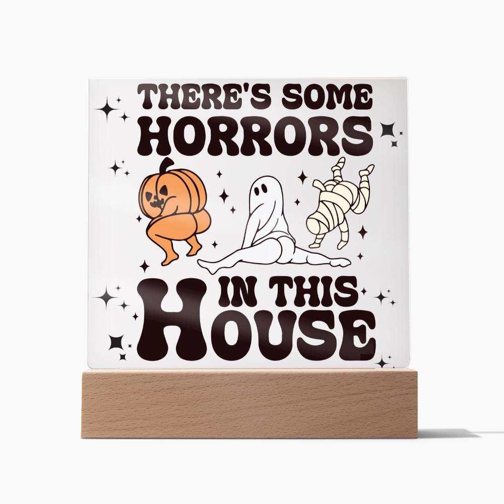Halloween Decoration 1 - Acrylic Square Plaque