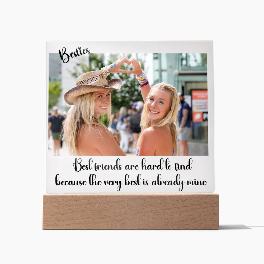 Besties7 Acrylic Plaque