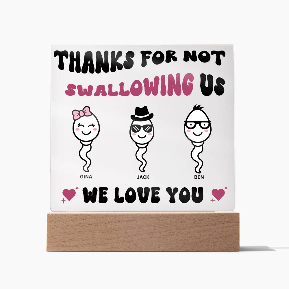 Mother's Day Gift 2 - Acrylic Square Plaque