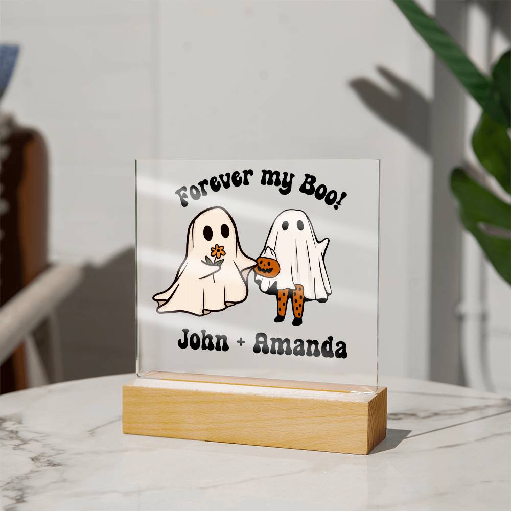 Halloween Personalized Decoration 3 - Acrylic Square Plaque