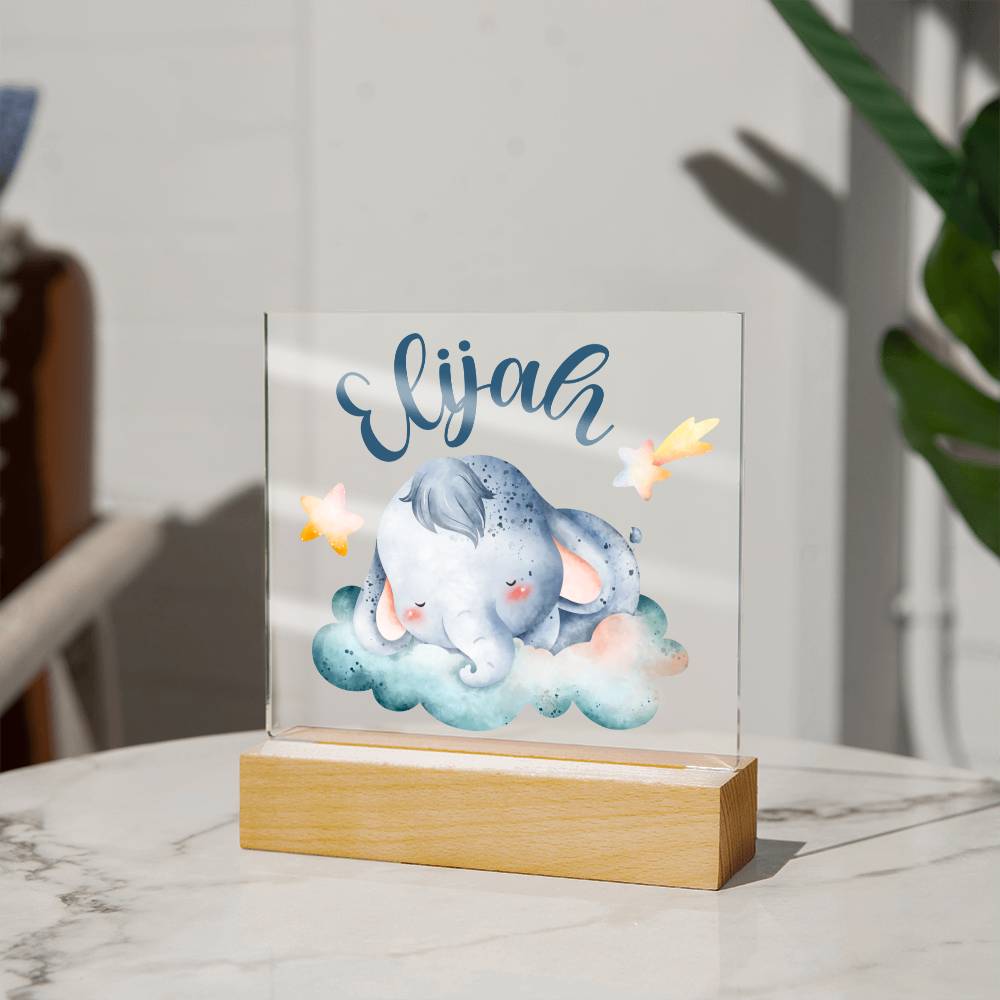 Elijah - Square Acrylic Plaque