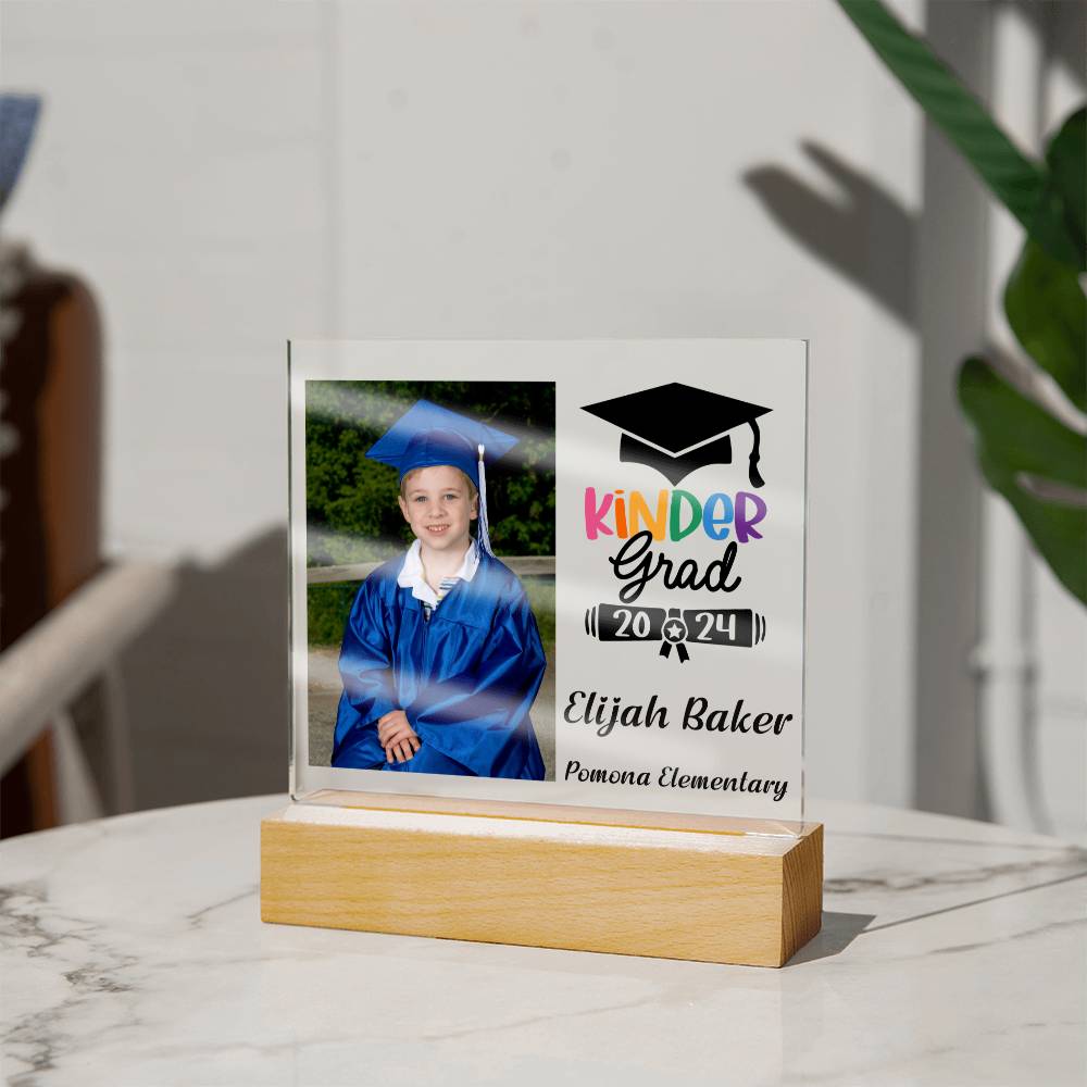 Custom Graduation Gift - Acrylic Square Plaque 4