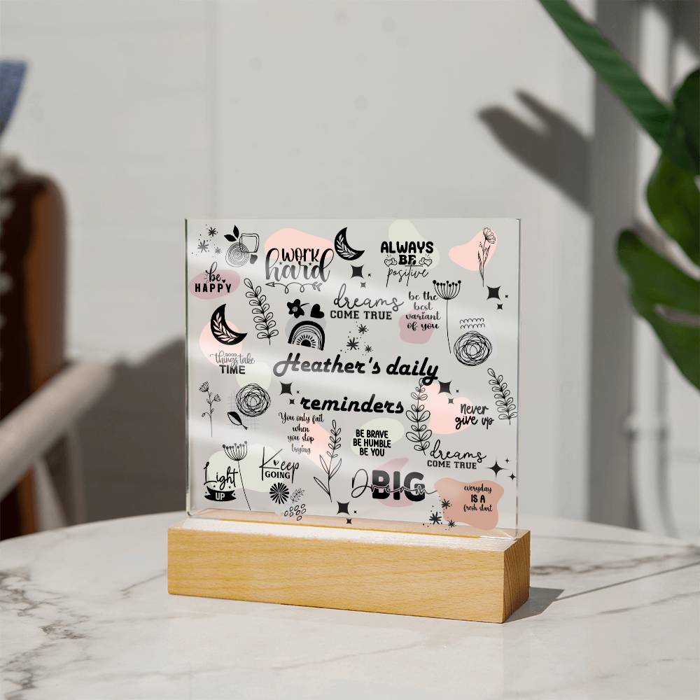 Motivation Plaque 3