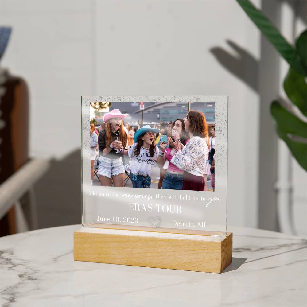 Eras Tour Concert Memory Plaque 1