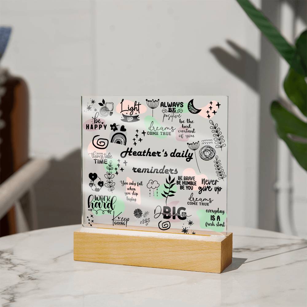 Motivation Plaque 5