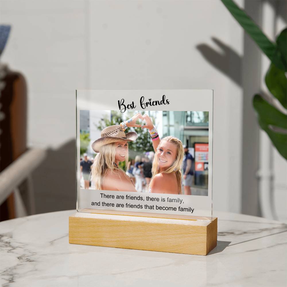 Besties10 Acrylic Plaque