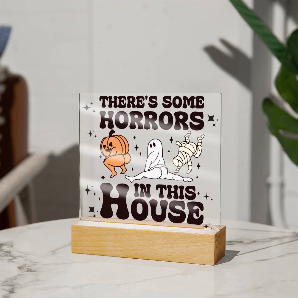 Halloween Decoration 1 - Acrylic Square Plaque