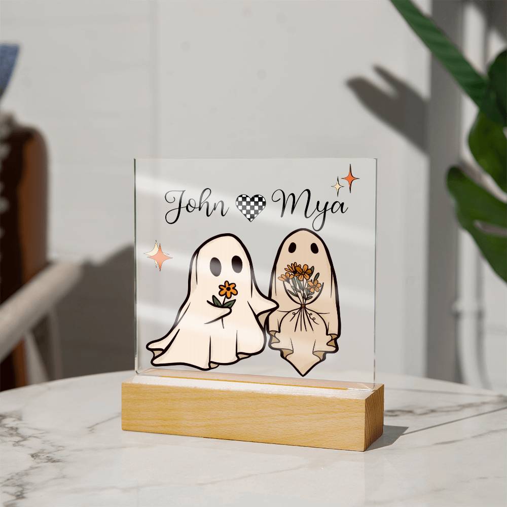 Halloween Personalized Decoration 2 - Acrylic Square Plaque