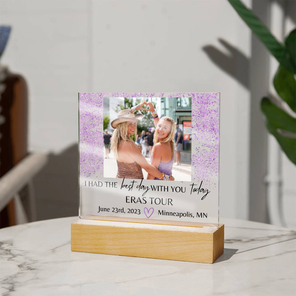 Eras 1 Black Acrylic Plaque