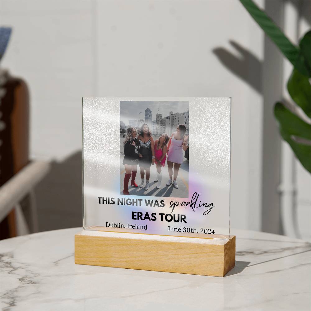 Eras Tour Memory - Acrylic Square Plaque 1