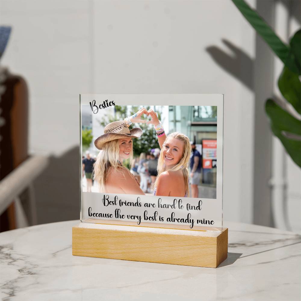 Besties7 Acrylic Plaque