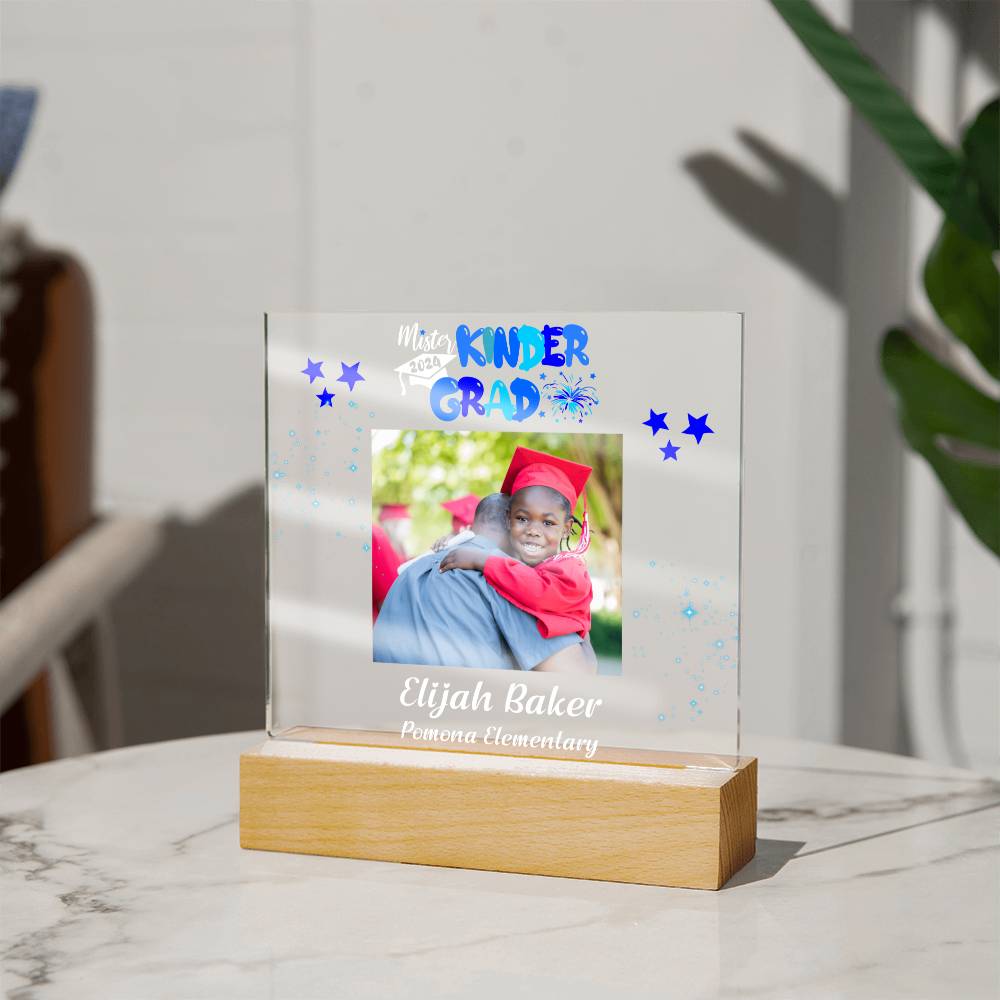 Custom Graduation Gift - Acrylic Square Plaque 6