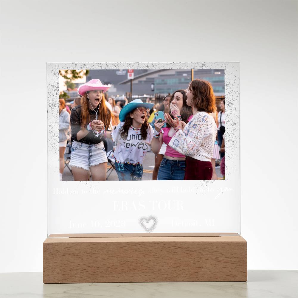 Eras Tour Concert Memory Plaque 1