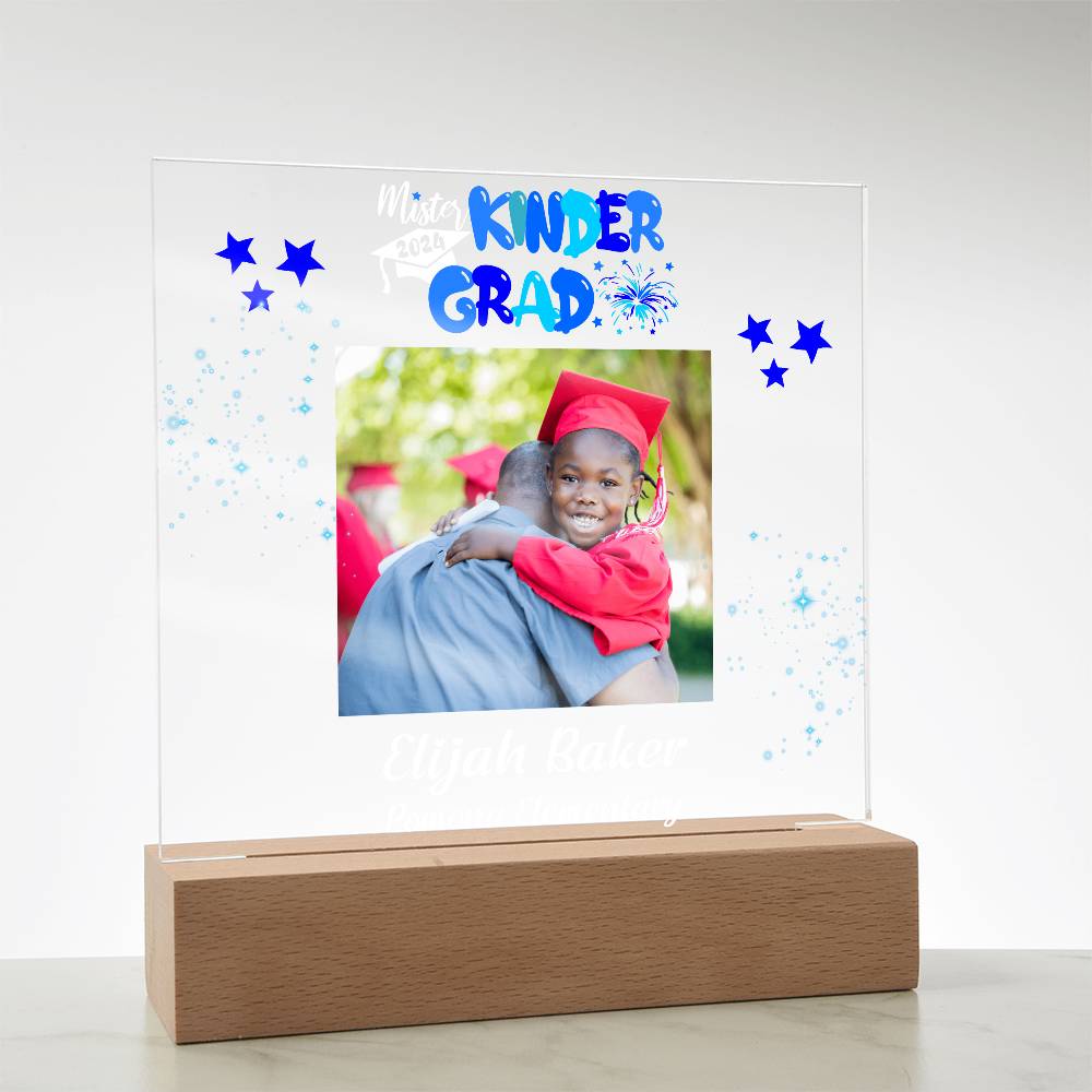 Custom Graduation Gift - Acrylic Square Plaque 6
