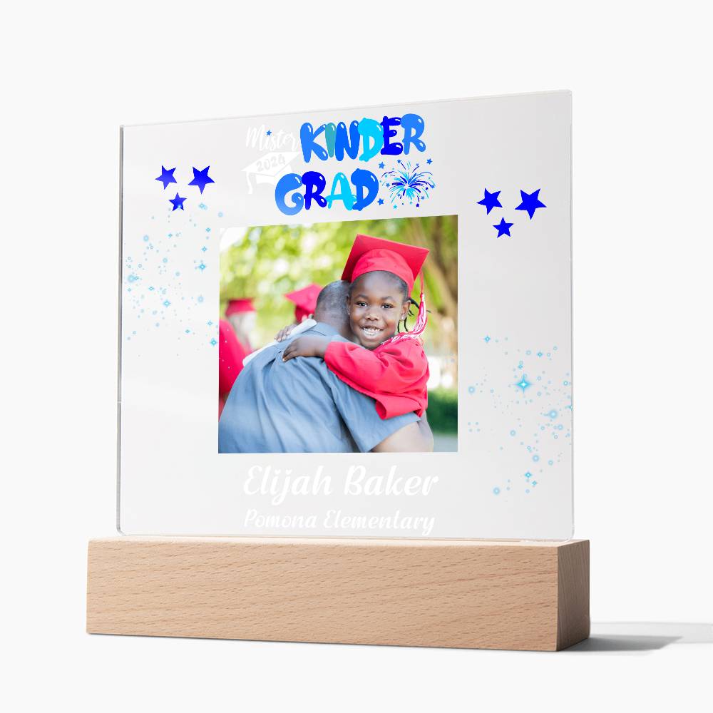 Custom Graduation Gift - Acrylic Square Plaque 6