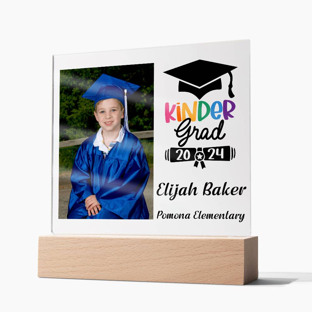 Custom Graduation Gift - Acrylic Square Plaque 4