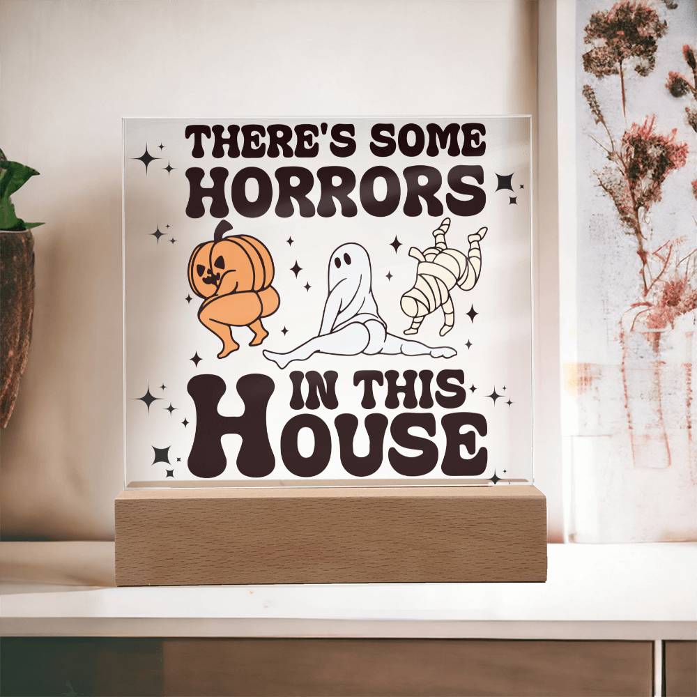 Halloween Decoration 1 - Acrylic Square Plaque