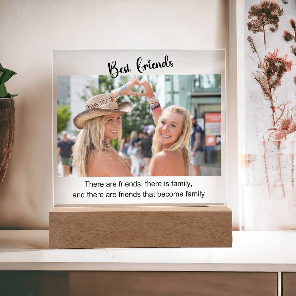 Besties10 Acrylic Plaque