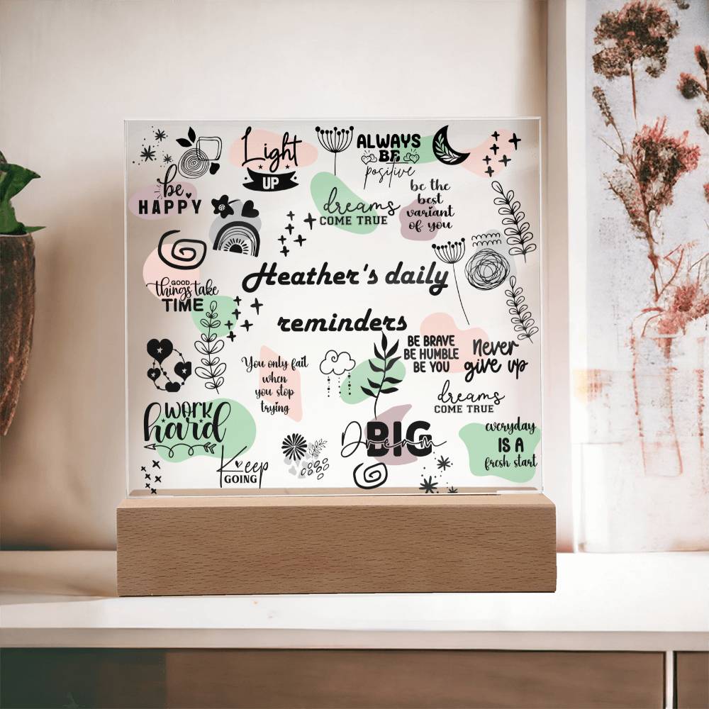 Motivation Plaque 5