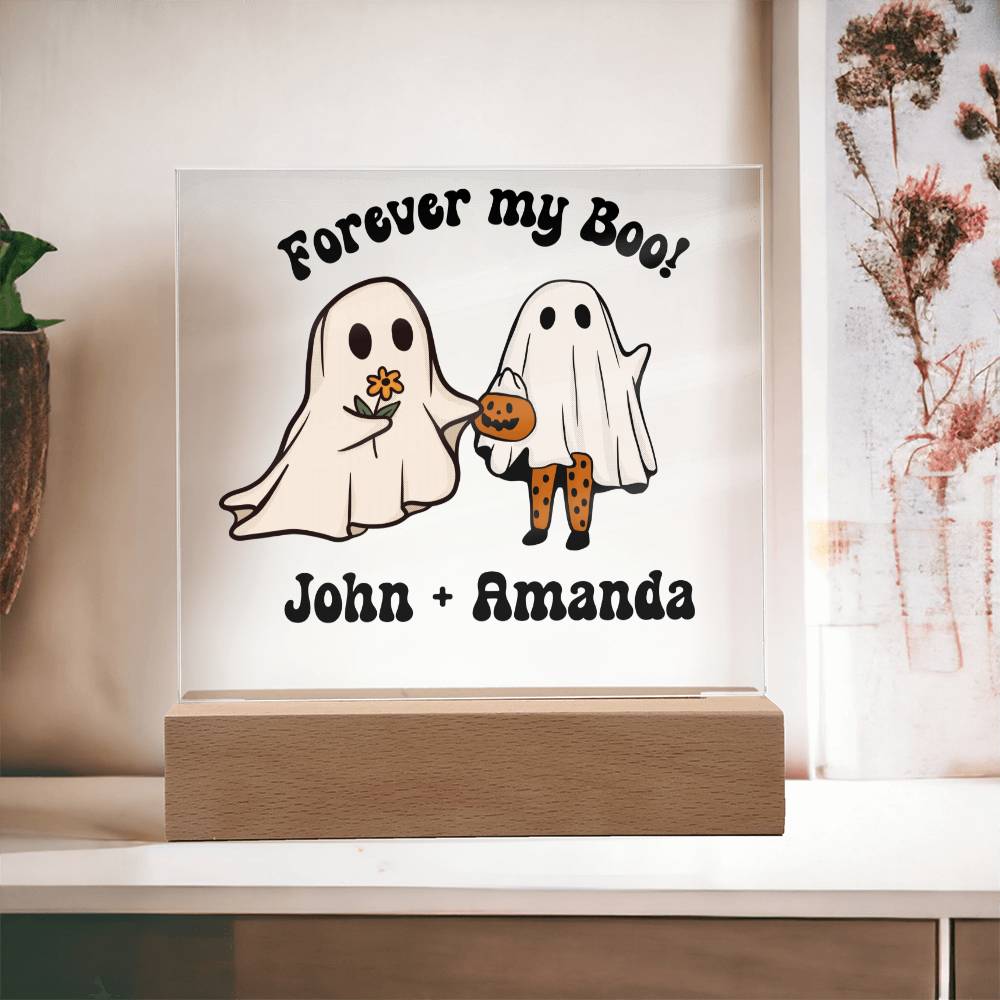 Halloween Personalized Decoration 3 - Acrylic Square Plaque