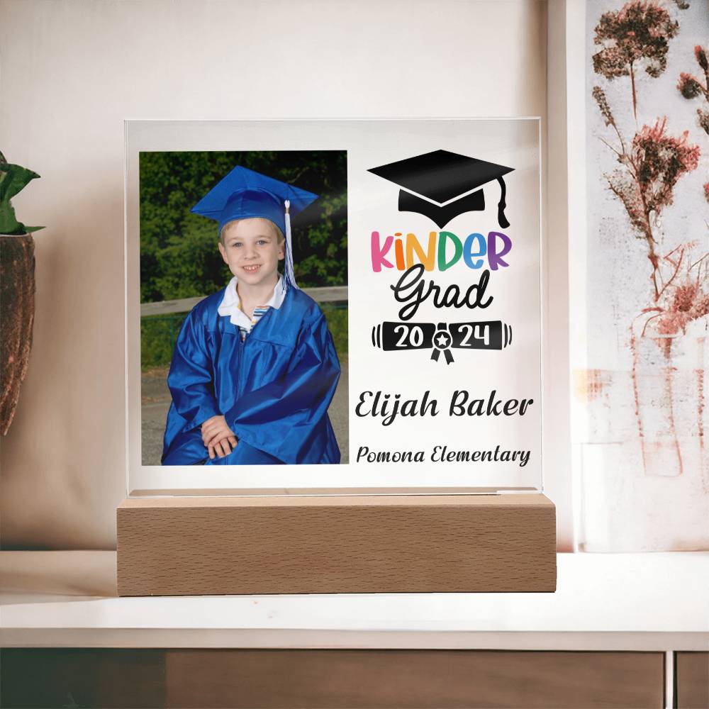 Custom Graduation Gift - Acrylic Square Plaque 4