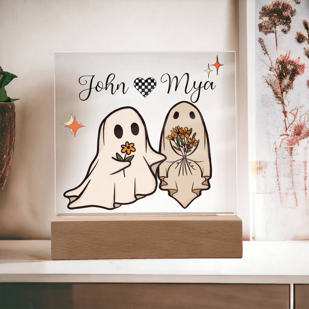 Halloween Personalized Decoration 2 - Acrylic Square Plaque