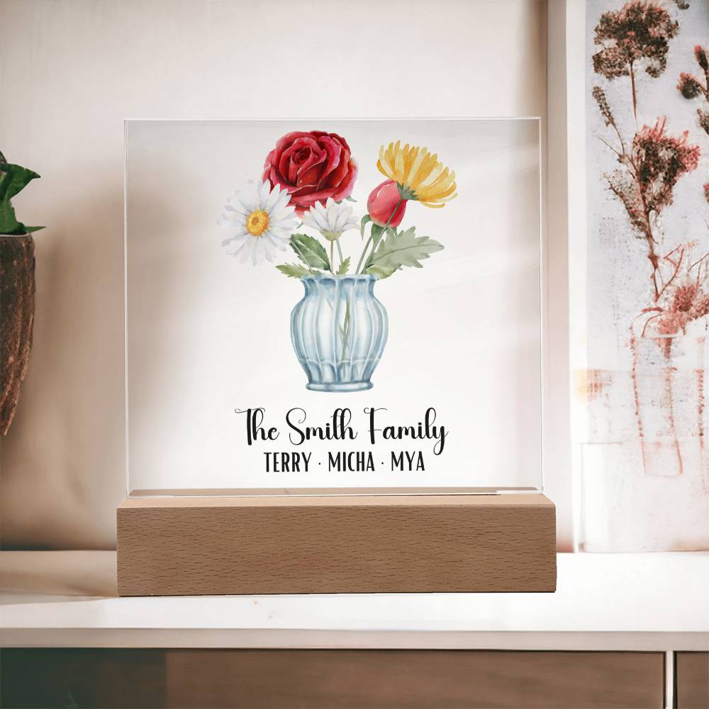 The Smith Family Acrylic Plaque