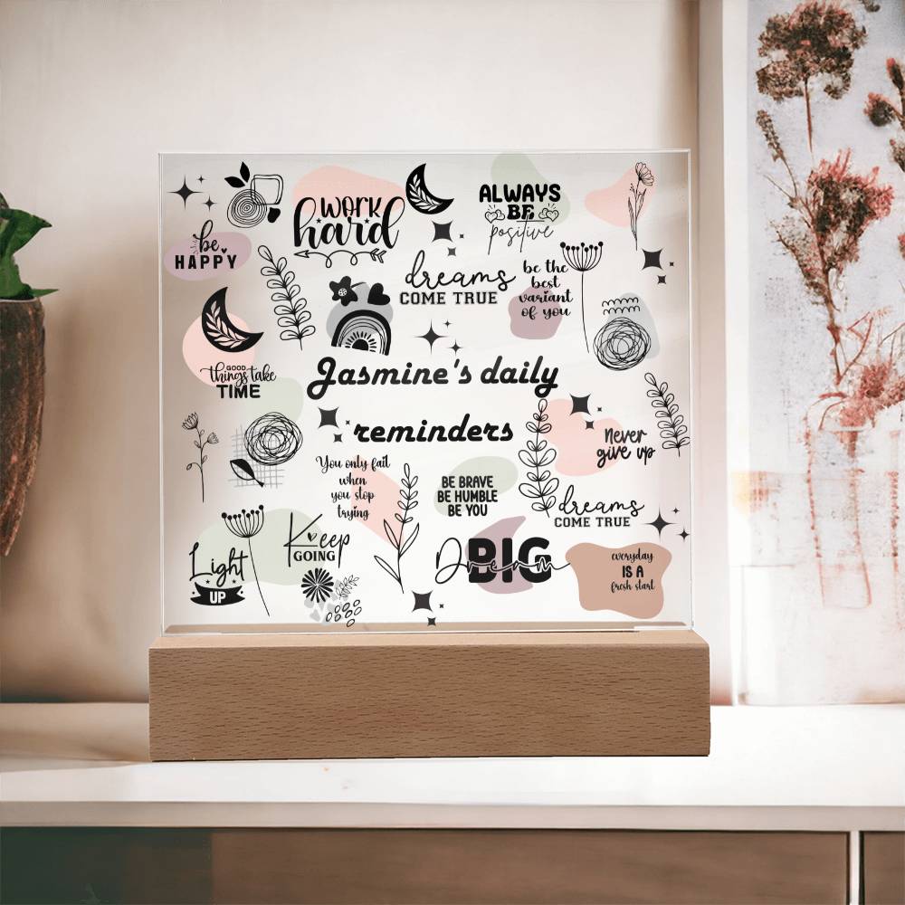 Motivation Plaque 1