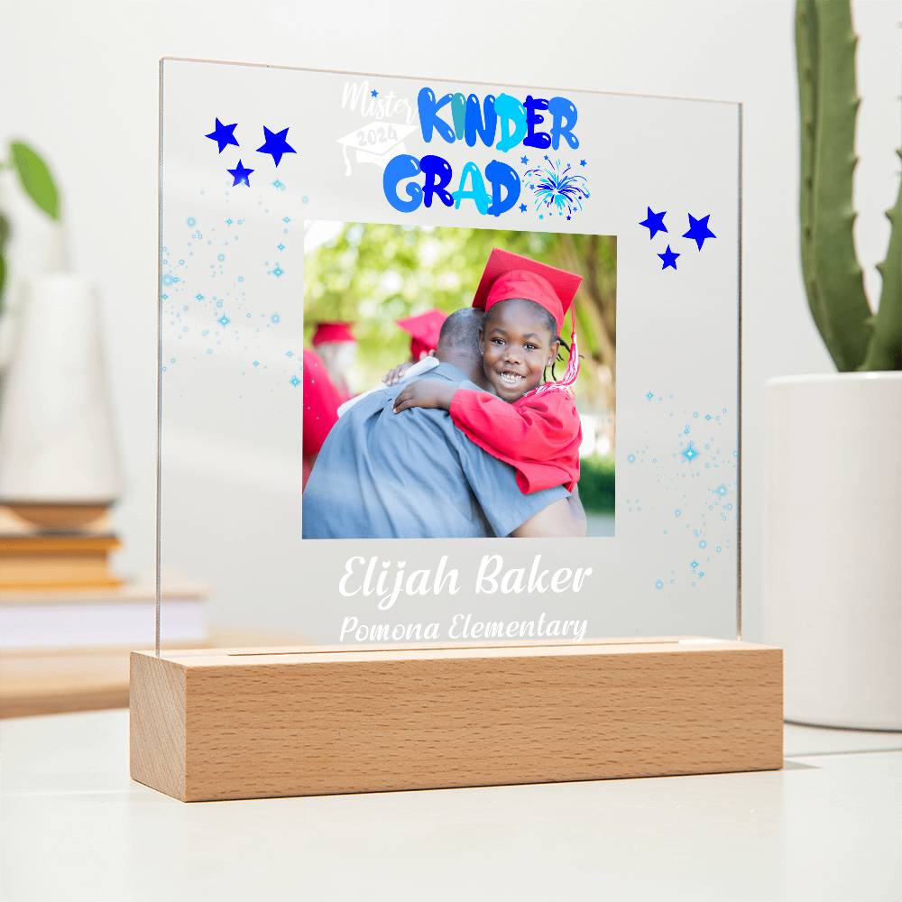 Custom Graduation Gift - Acrylic Square Plaque 6