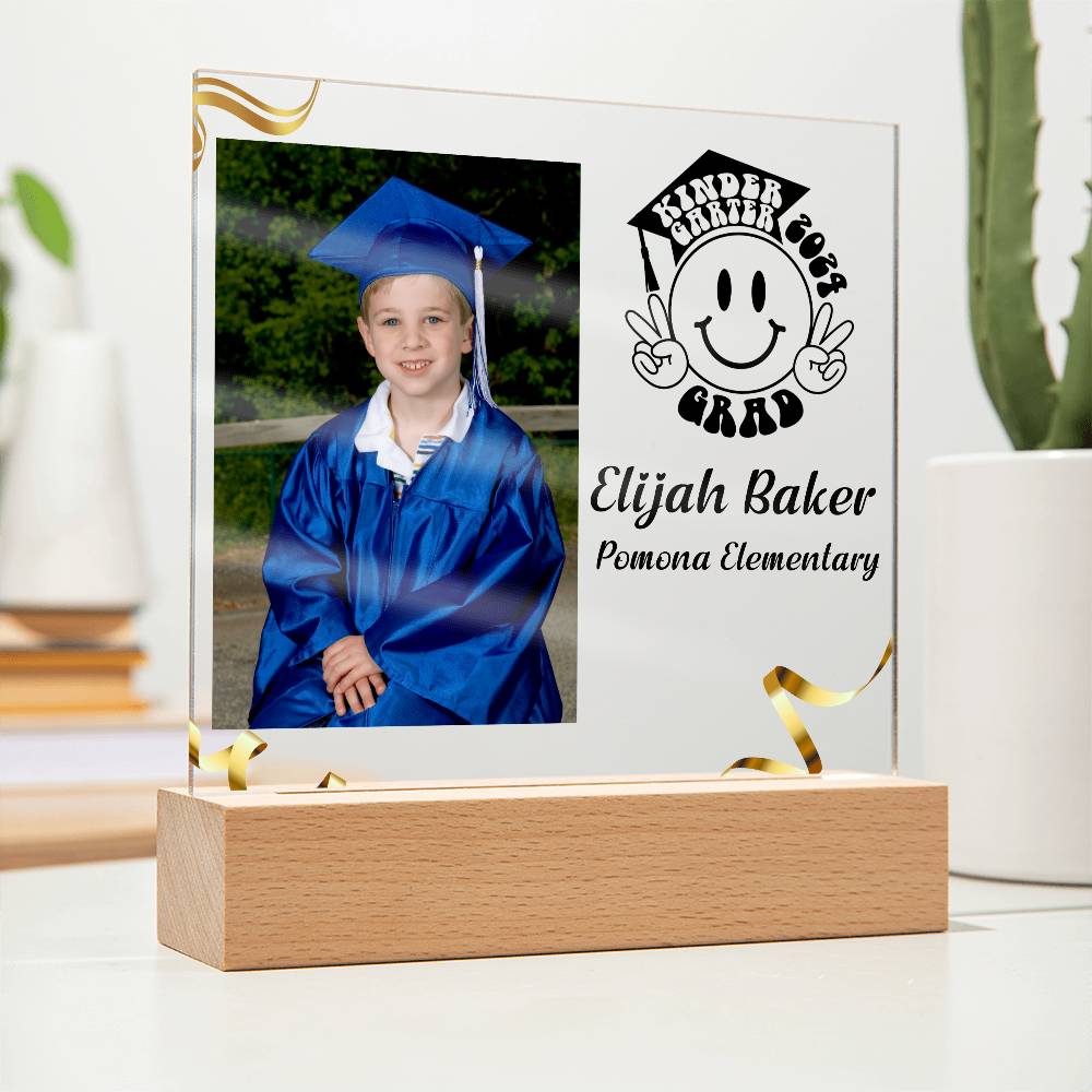 Custom Graduation Gift - Acrylic Square Plaque 2