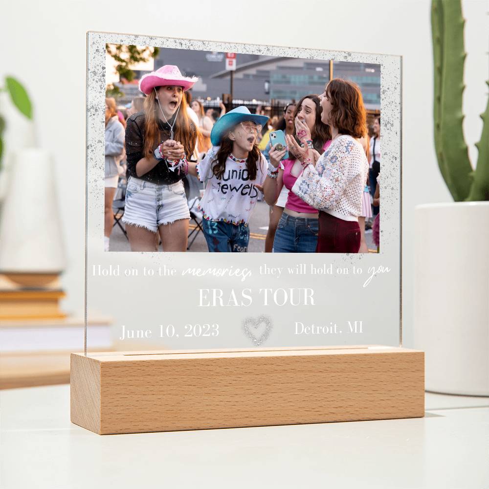 Eras Tour Concert Memory Plaque 1