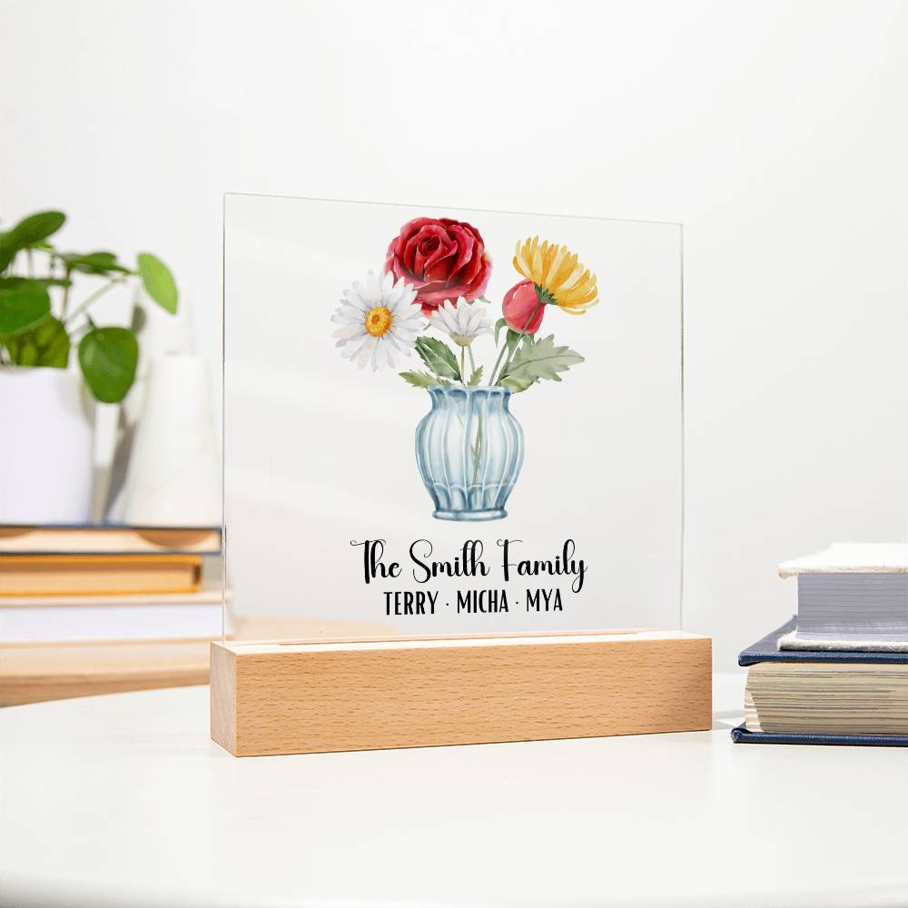 The Smith Family Acrylic Plaque
