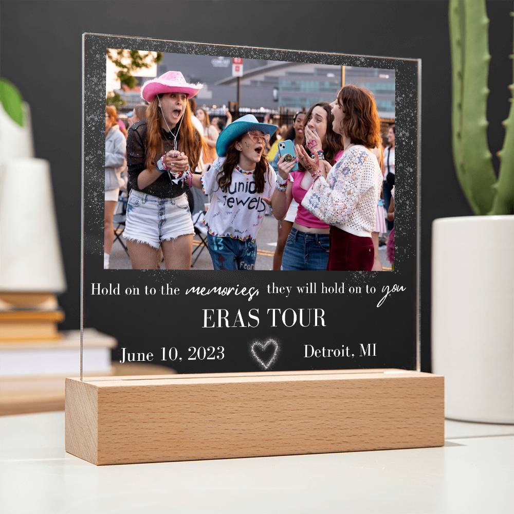 Eras Tour Concert Memory Plaque 1