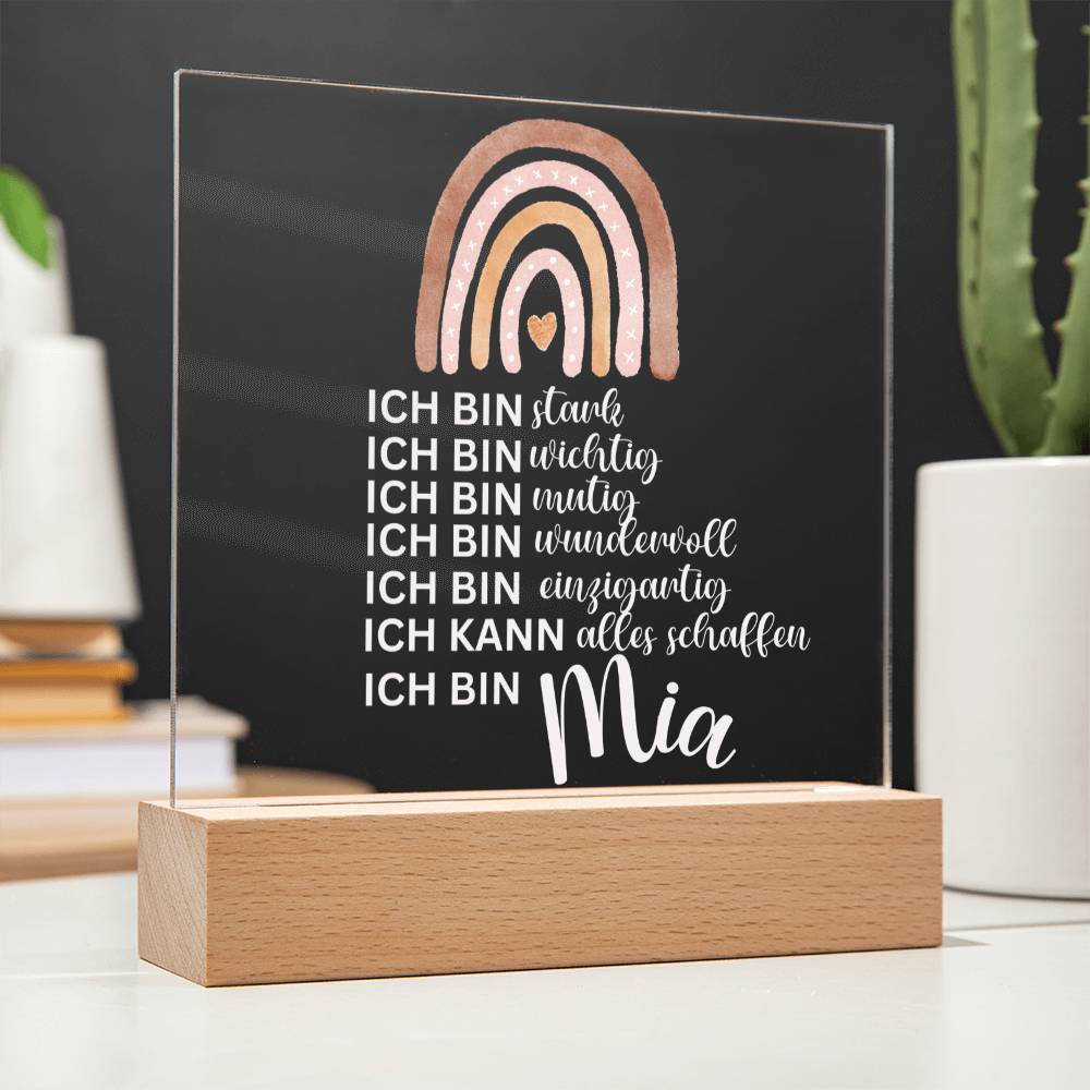 Mia Rainbow Acryl 1