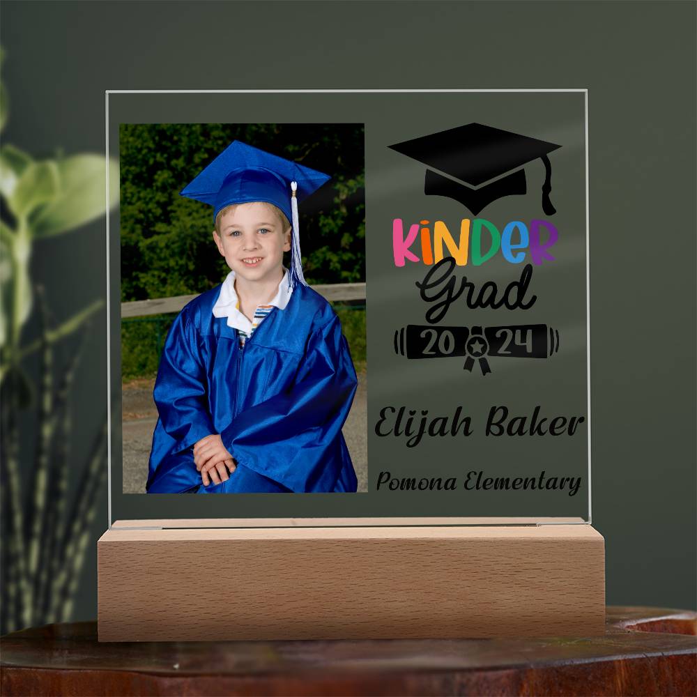 Custom Graduation Gift - Acrylic Square Plaque 4