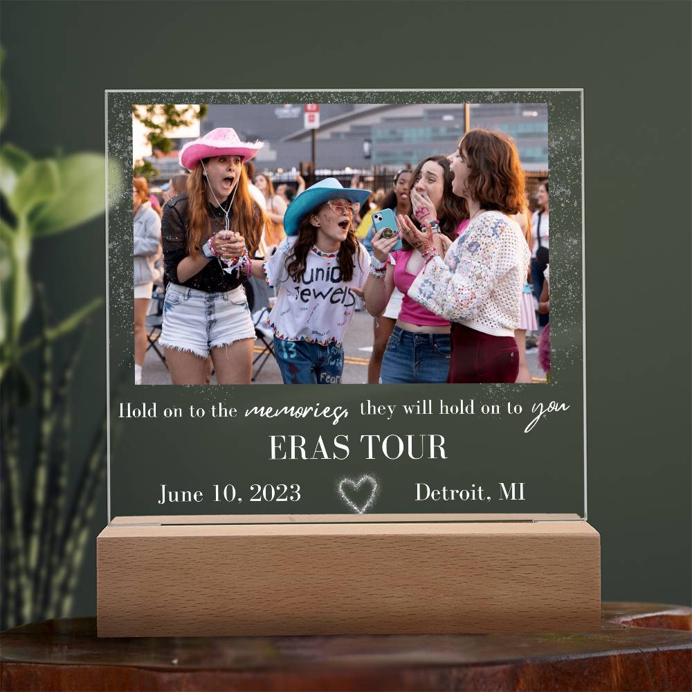 Eras Tour Concert Memory Plaque 1