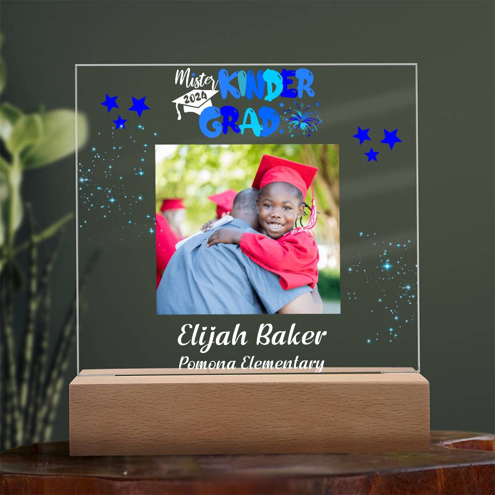 Custom Graduation Gift - Acrylic Square Plaque 6