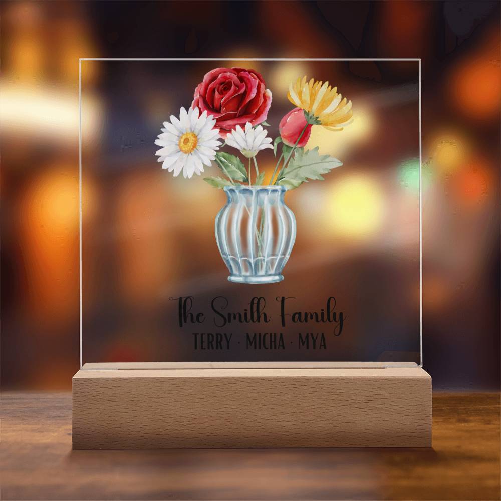 The Smith Family Acrylic Plaque