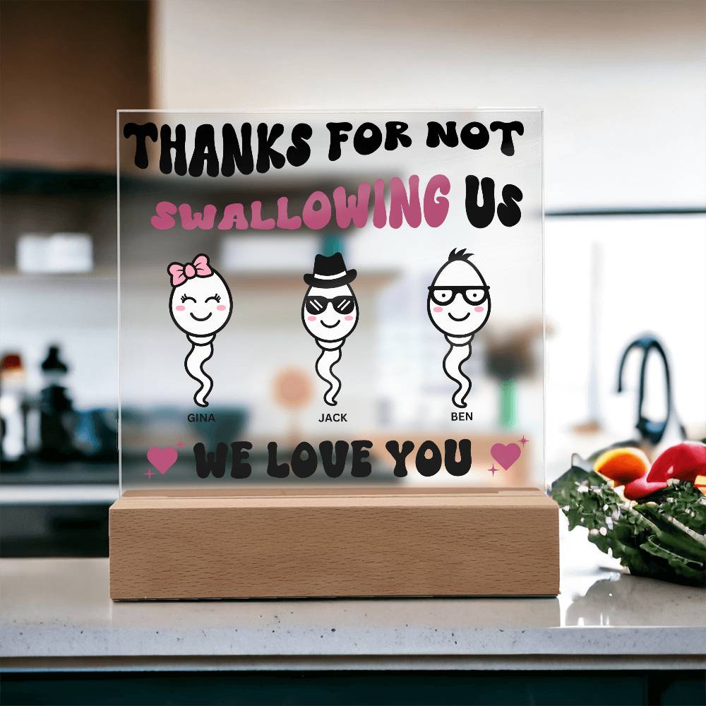 Mother's Day Gift 2 - Acrylic Square Plaque