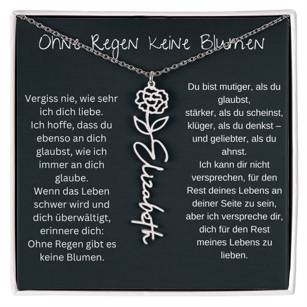Ohne Regen Keine Blumen