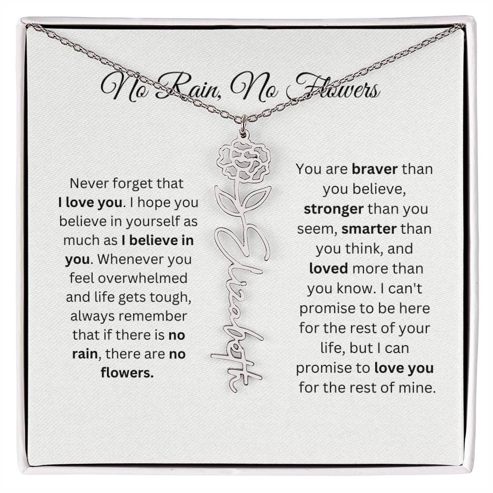 No Rain No Flowers