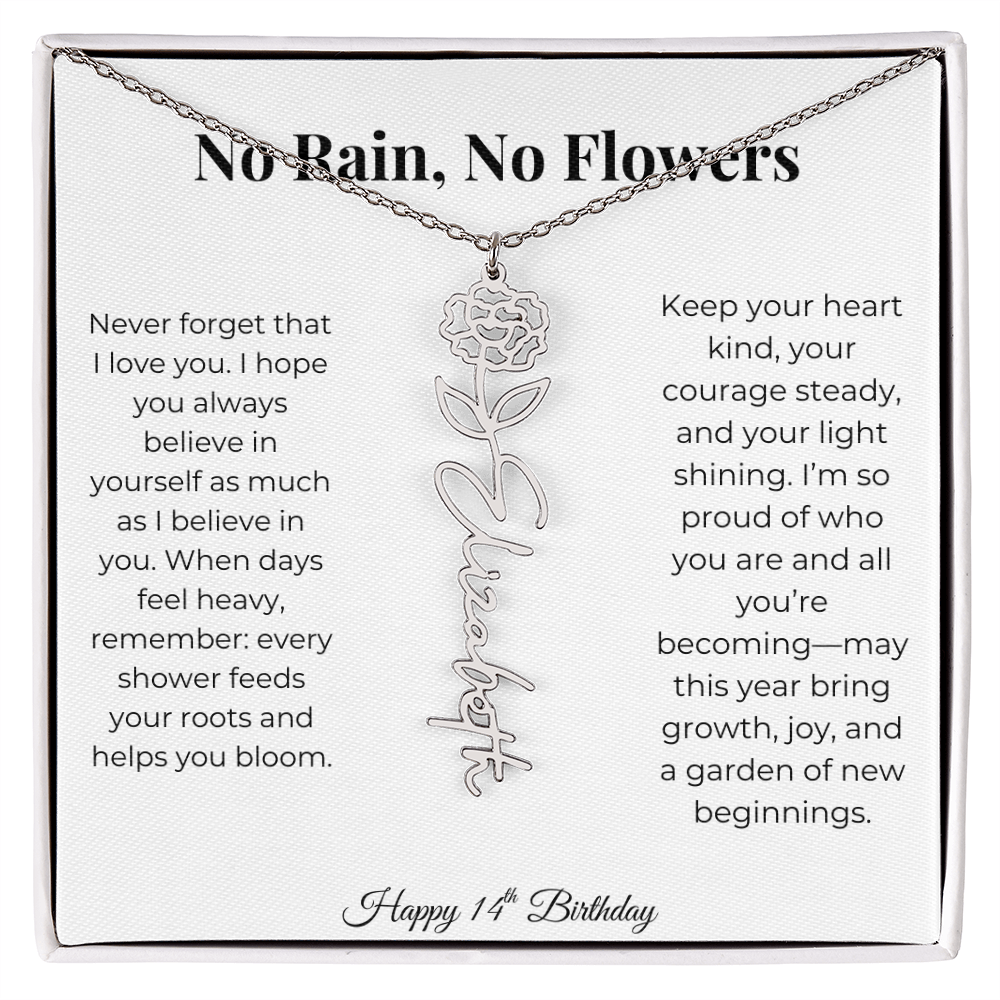 14th Birthday Gift for Daughter, Granddaughter, Niece, Goddaughter & Bonus Daughter