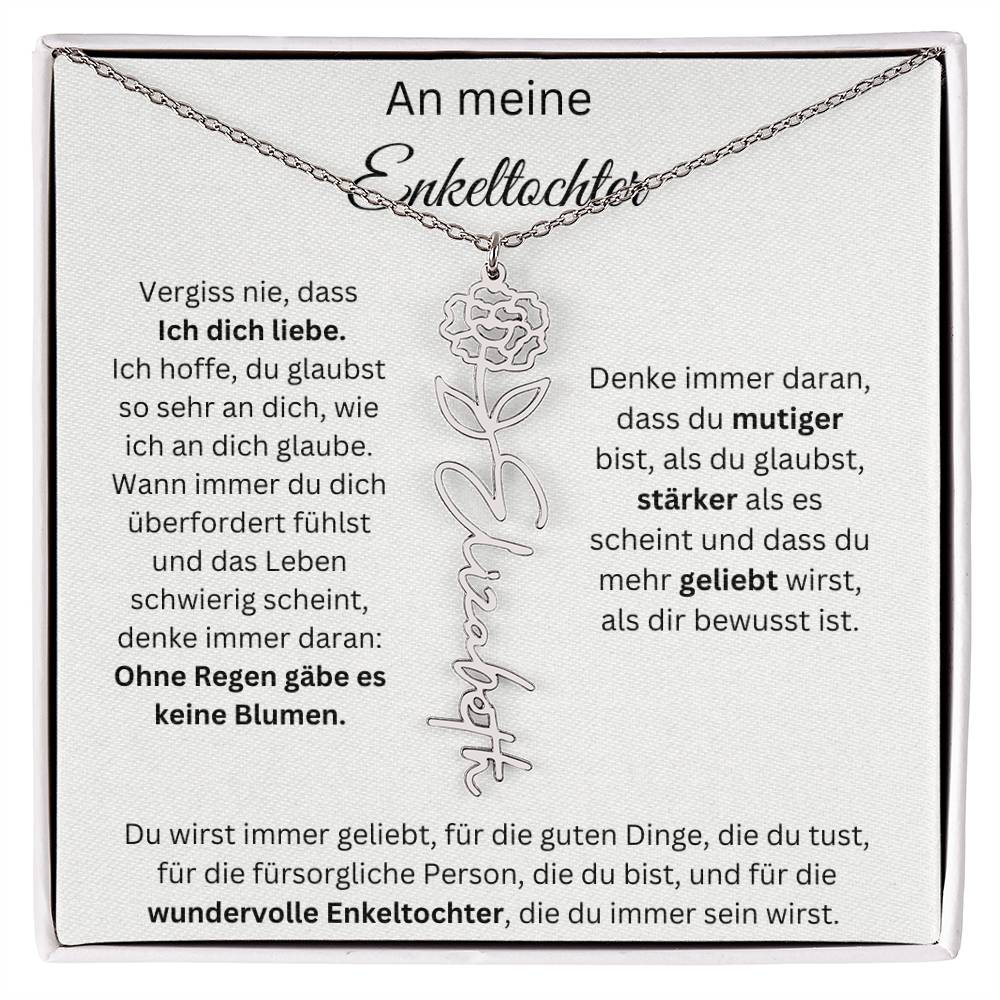 An Meine Enkeltochter - Vergiss Nie