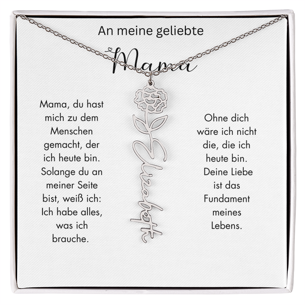 Personalisiertes Schmuck Geschenk für Mama