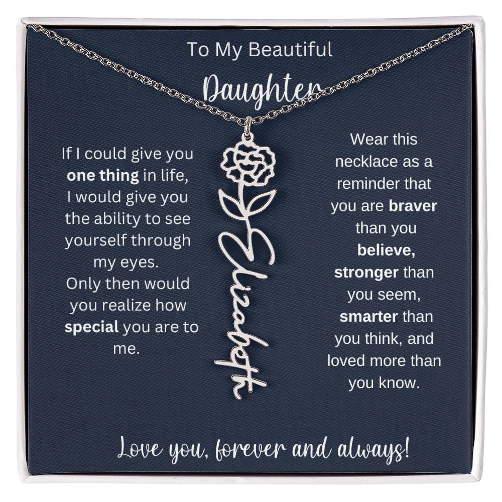 Daughter Custom Necklace 1