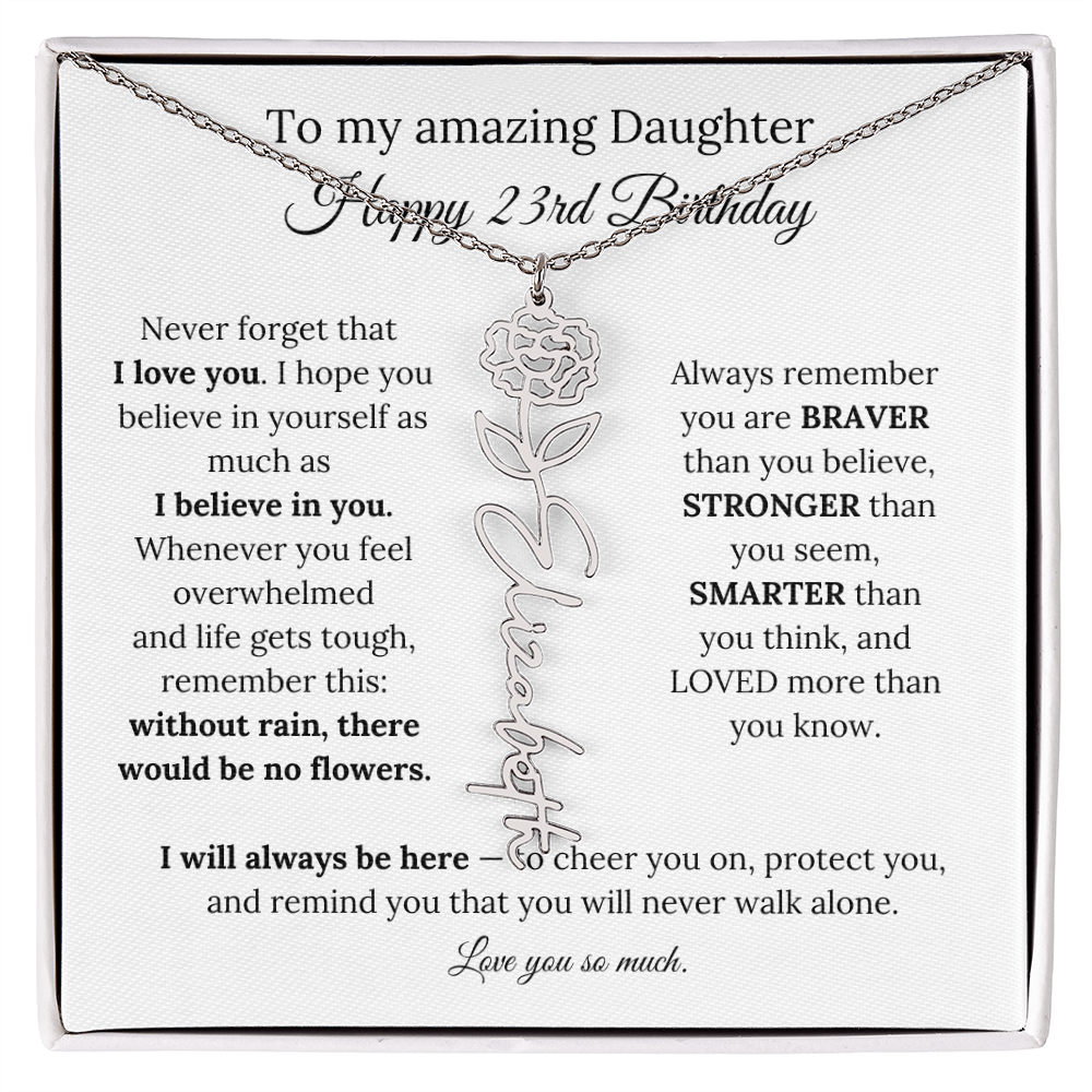 Happy 23rd Birthday Gift for Daughter