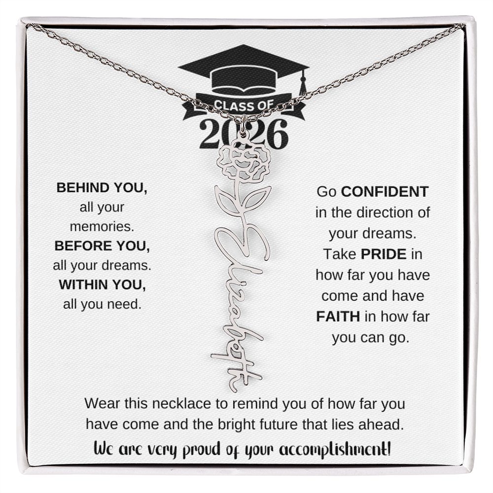 2026 Graduation Necklace